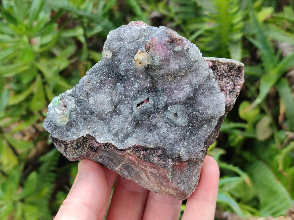Natural Cobaltian Dolomite with Salrose and Malachite Specimens x 3 From Kakanda, Congo - Toprock Gemstones and Minerals 