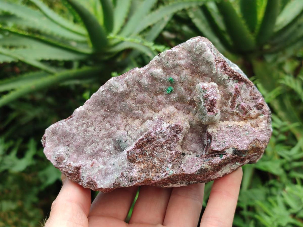 Natural Cobaltian Dolomite with Salrose and Malachite Specimens x 3 From Kakanda, Congo - Toprock Gemstones and Minerals 