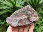 Natural Cobaltian Dolomite with Salrose and Malachite Specimens x 3 From Kakanda, Congo - Toprock Gemstones and Minerals 