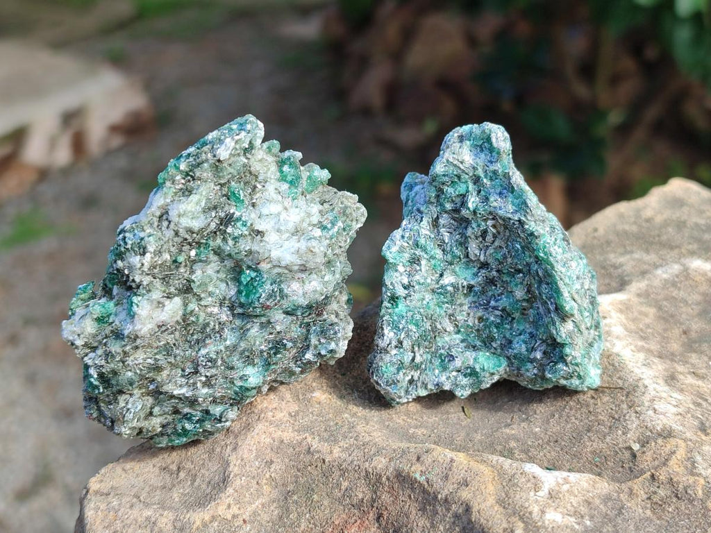 Natural Emerald Mica 'Mutokolite' Cobbed Specimens x 24 From Mutoko, Zimbabwe - Toprock Gemstones and Minerals 