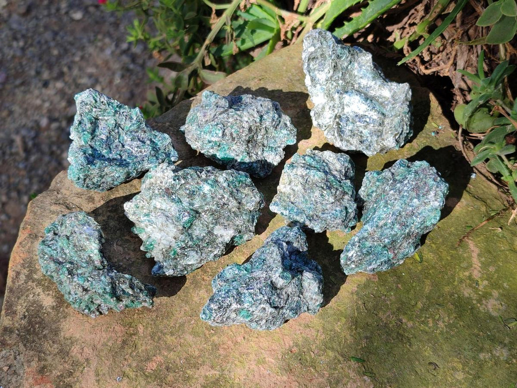 Natural Emerald Mica 'Mutokolite' Cobbed Specimens x 24 From Mutoko, Zimbabwe - Toprock Gemstones and Minerals 