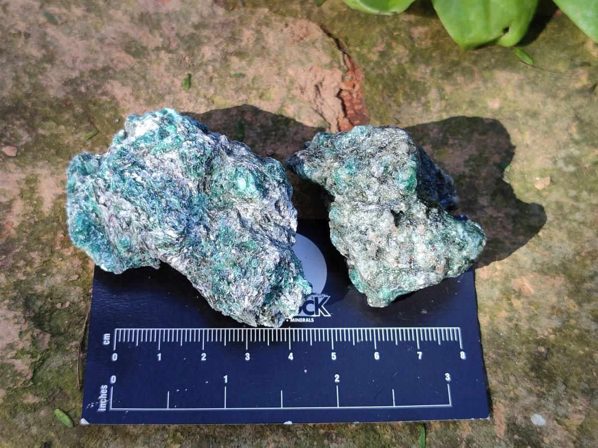 Natural Emerald Mica 'Mutokolite' Cobbed Specimens x 24 From Mutoko, Zimbabwe - Toprock Gemstones and Minerals 