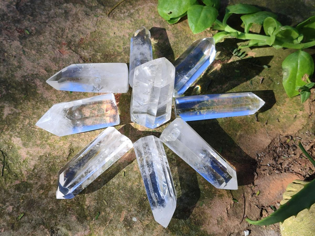 Polished Clear Quartz Display Crystals x 24 From Madagascar - Toprock Gemstones and Minerals 