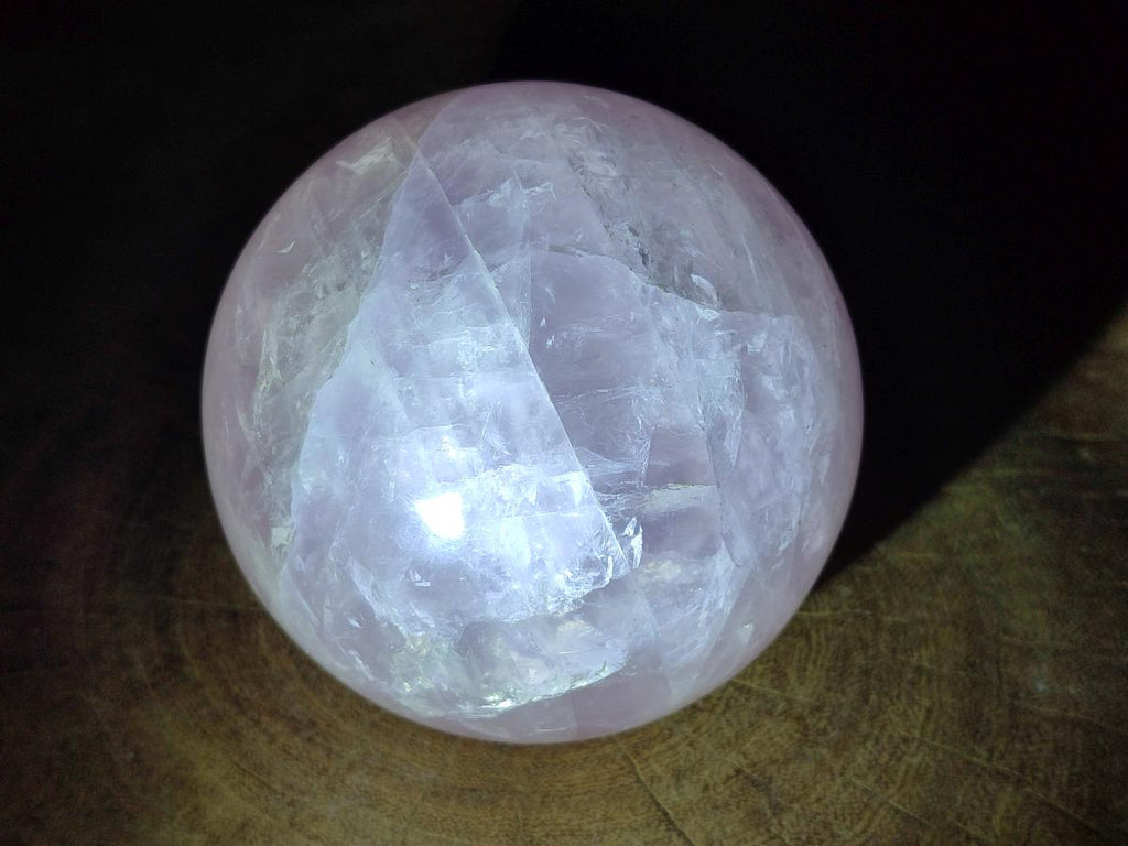 Polished Large Gemmy Rose Quartz Sphere x 1 From Madagascar - Toprock Gemstones and Minerals 