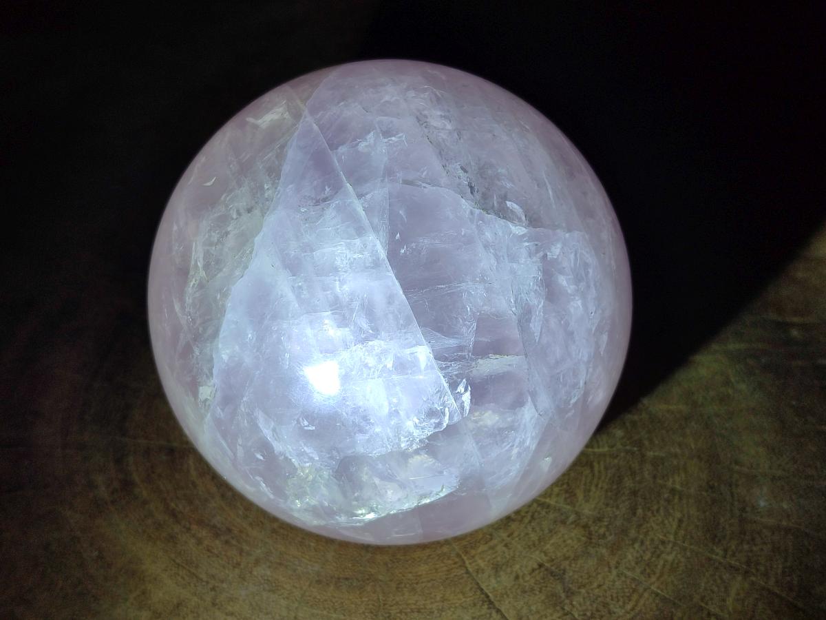 Polished Large Gemmy Rose Quartz Sphere x 1 From Madagascar - Toprock Gemstones and Minerals 