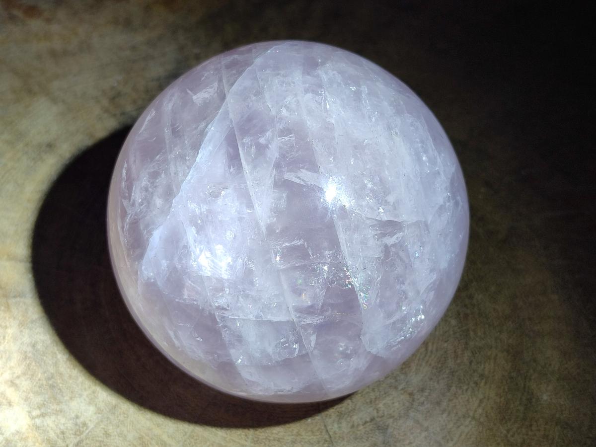 Polished Large Gemmy Rose Quartz Sphere x 1 From Madagascar - Toprock Gemstones and Minerals 