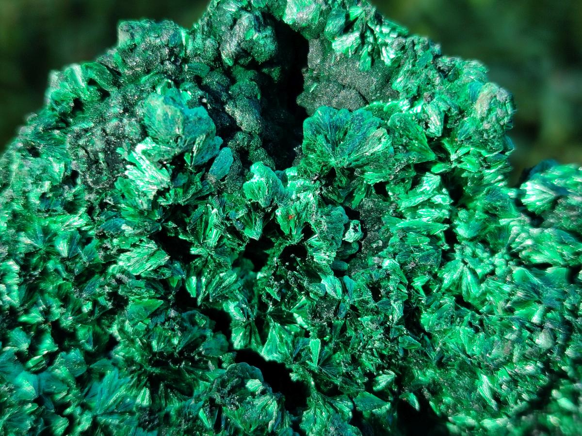 Natural Silky Malachite Specimens x 4 From Kasompe, Congo - Toprock Gemstones and Minerals 