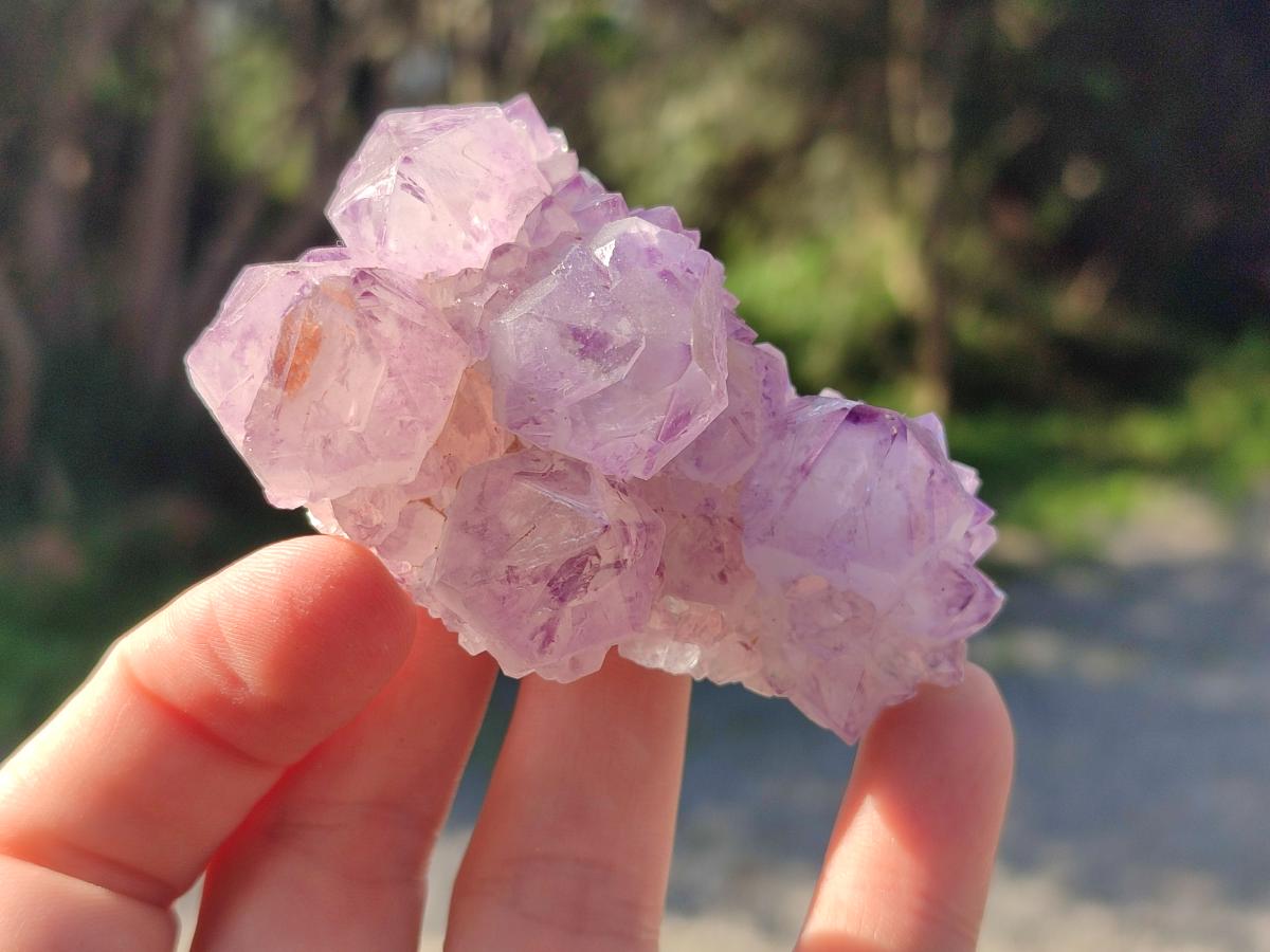 Natural Sunburst Spirit Amethyst Clusters x 6 From Boekenhouthoek, South Africa - Toprock Gemstones and Minerals 