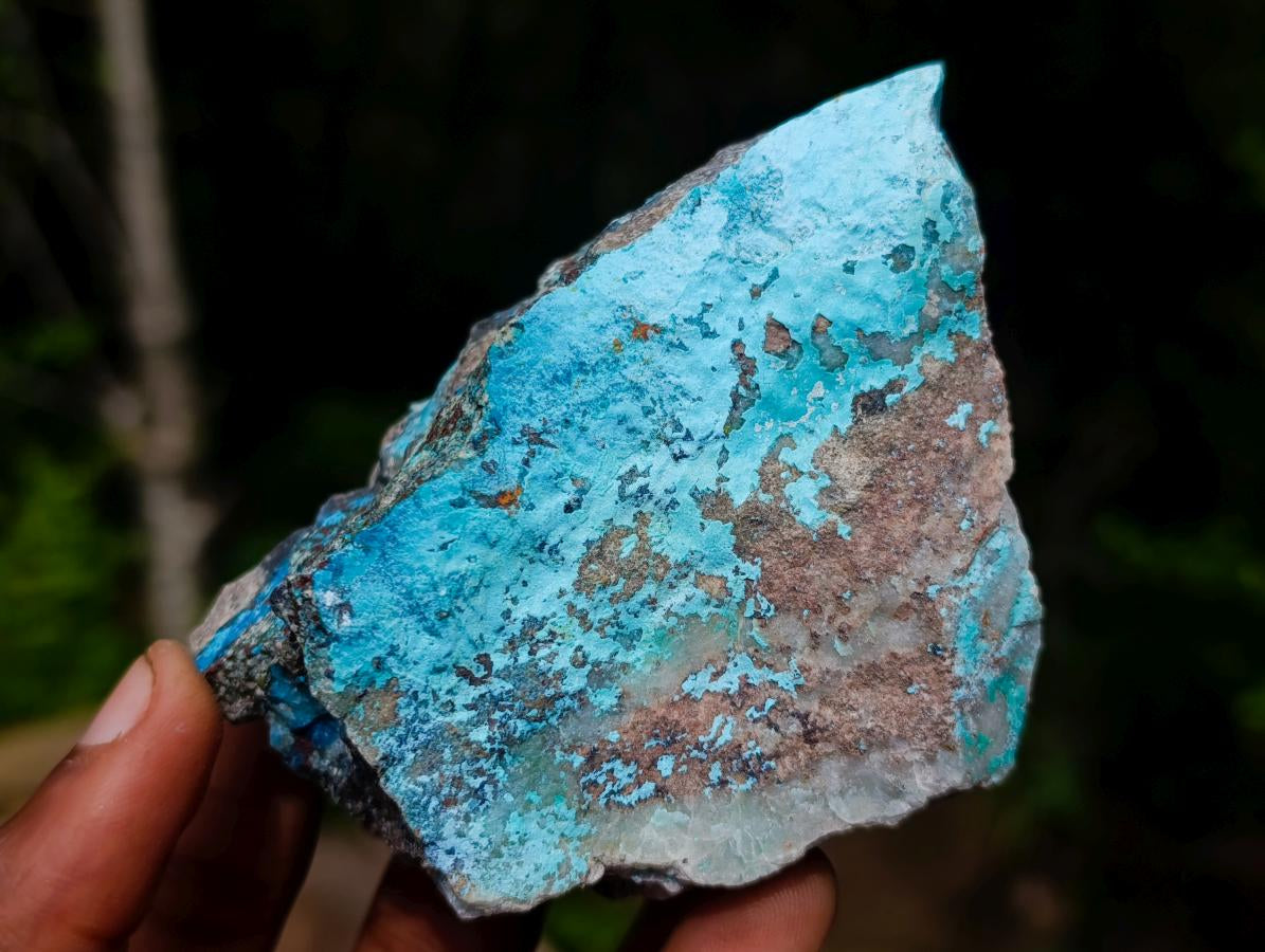 Natural Rough Shattuckite Specimens x 12 From Kaokoveld, Namibia - Toprock Gemstones and Minerals 