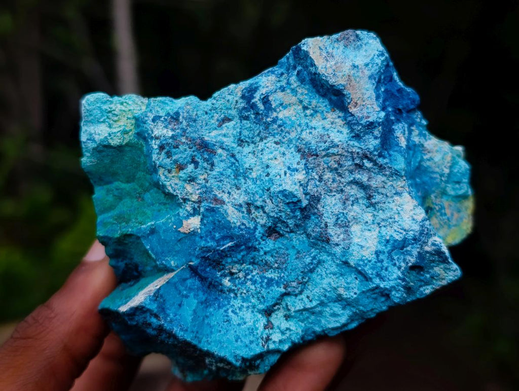 Natural Rough Shattuckite Specimens x 12 From Kaokoveld, Namibia - Toprock Gemstones and Minerals 