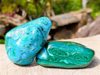 Polished Malacolla Free Forms x 12 From Kulukuluku, Congo - Toprock Gemstones and Minerals 