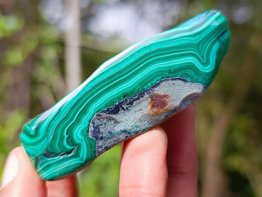 Polished Malacolla Free Forms x 12 From Kulukuluku, Congo - Toprock Gemstones and Minerals 