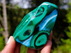 Polished Malacolla Free Forms x 12 From Kulukuluku, Congo - Toprock Gemstones and Minerals 