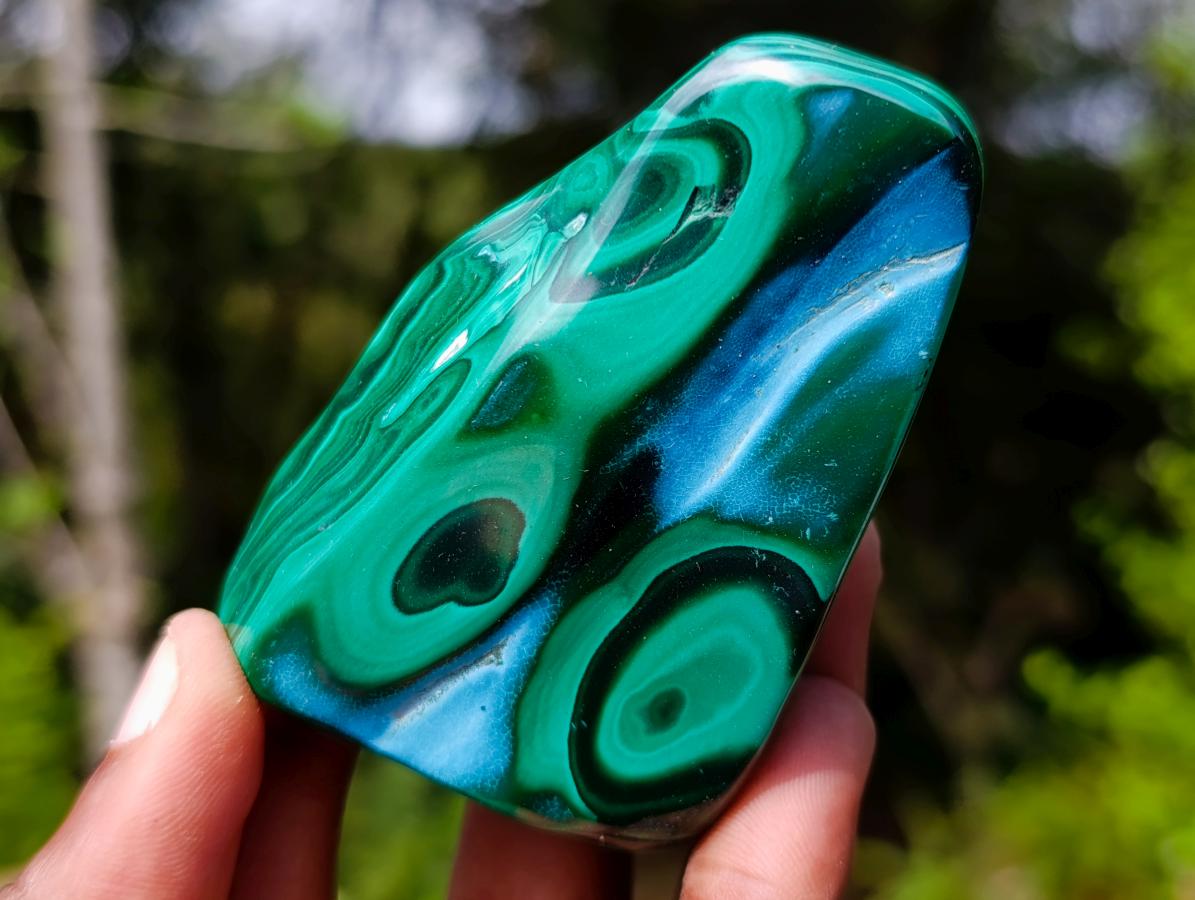 Polished Malacolla Free Forms x 12 From Kulukuluku, Congo - Toprock Gemstones and Minerals 
