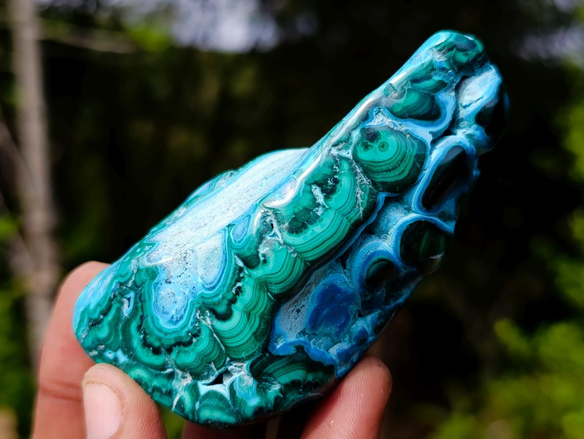 Polished Malacolla Free Forms x 12 From Kulukuluku, Congo - Toprock Gemstones and Minerals 