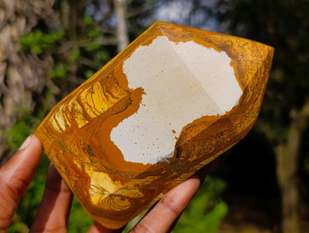 Polished Picture Stone Jasper Display Crystals x 2 From Ais-Ais, Namibia - Toprock Gemstones and Minerals 