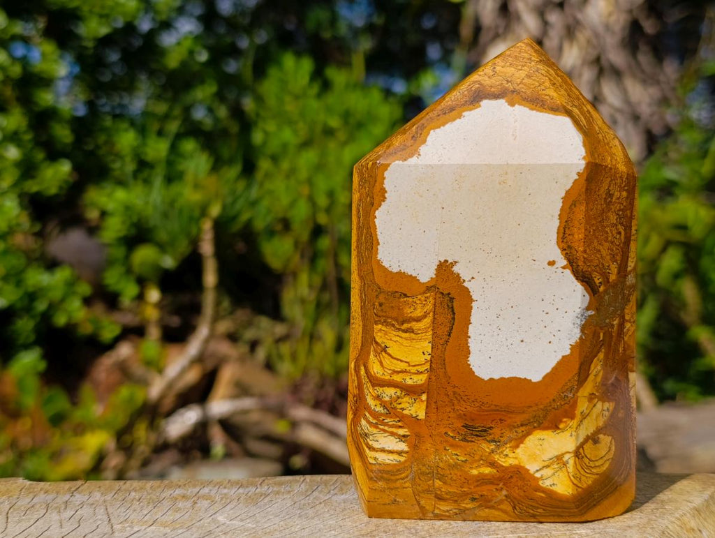 Polished Picture Stone Jasper Display Crystals x 2 From Ais-Ais, Namibia - Toprock Gemstones and Minerals 