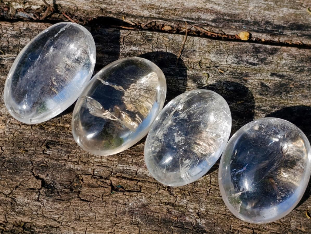 Polished Wire Wrap Sized Rock Crystal Free Forms x 70 From Amoron’i Mania, Madagascar - Toprock Gemstones and Minerals 