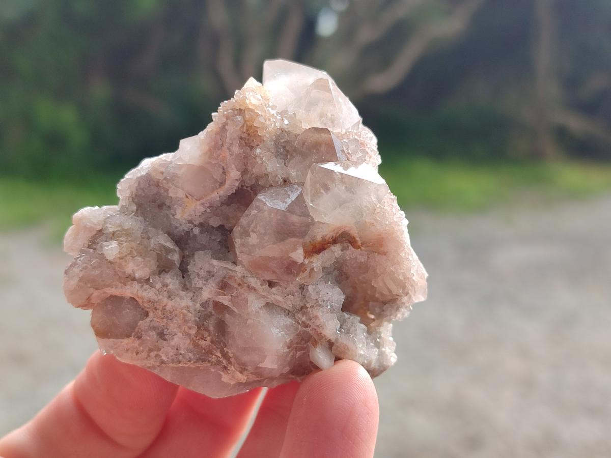Natural Limonite Fairy Spirit Quartz Clusters x 12 From Boekenhouthoek, South Africa - Toprock Gemstones and Minerals 