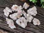 Natural Limonite Fairy Spirit Quartz Clusters x 12 From Boekenhouthoek, South Africa - Toprock Gemstones and Minerals 