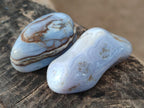 Polished Large Blue Lace Agate Free Forms x 15 From Nsanje, Malawi - Toprock Gemstones and Minerals 