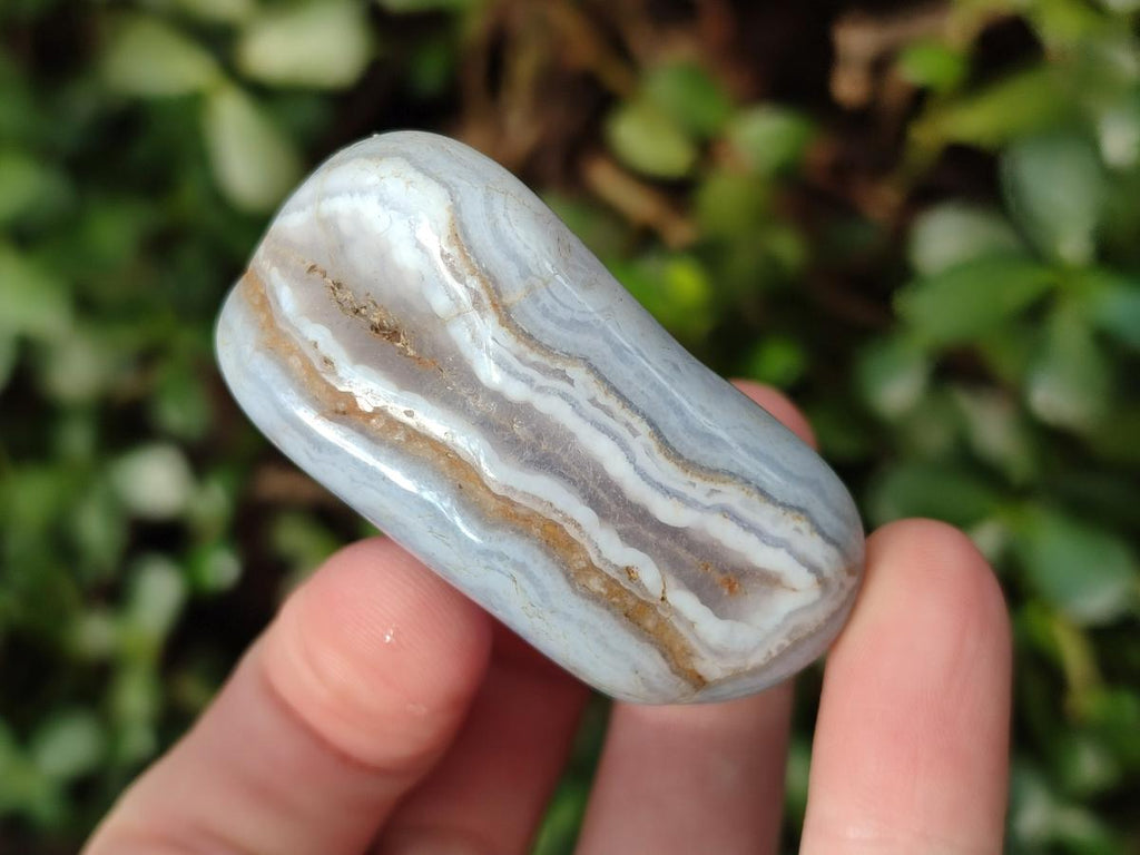 Polished Large Blue Lace Agate Free Forms x 15 From Nsanje, Malawi - Toprock Gemstones and Minerals 