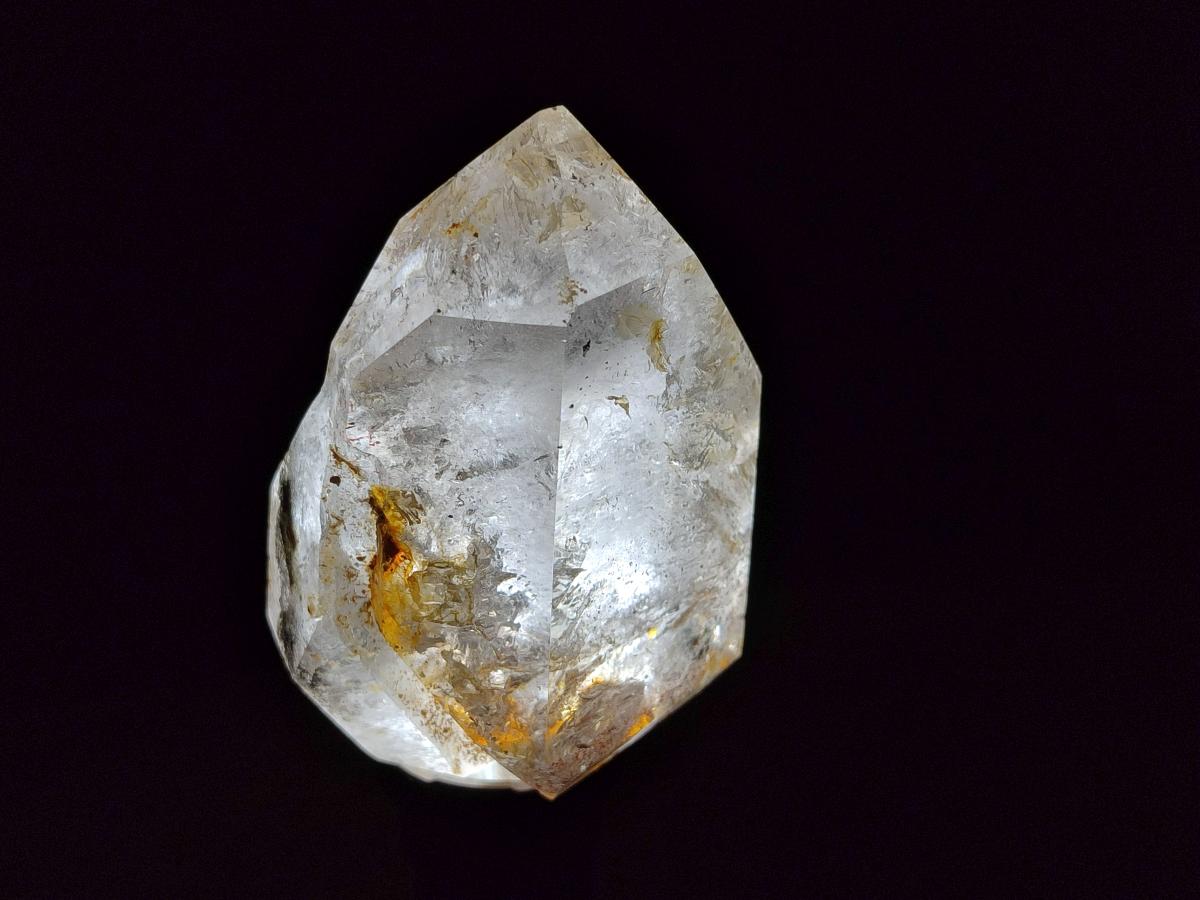 Polished Clear Window Quartz Display Crystals x 2 From Madagascar - Toprock Gemstones and Minerals 