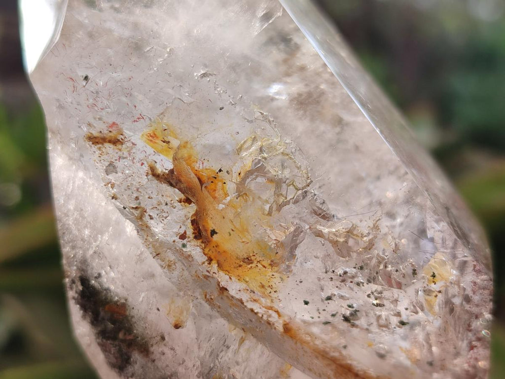 Polished Clear Window Quartz Display Crystals x 2 From Madagascar - Toprock Gemstones and Minerals 