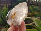 Polished Clear Window Quartz Display Crystals x 2 From Madagascar - Toprock Gemstones and Minerals 