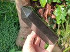 Polished Black Basalt Display Crystals x 3 From Madagascar - Toprock Gemstones and Minerals 