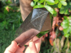 Polished Black Basalt Display Crystals x 3 From Madagascar - Toprock Gemstones and Minerals 