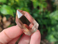 Polished Wispy Smokey Window Quartz Crystals x 24 From Madagascar - Toprock Gemstones and Minerals 