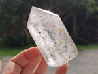 Polished Mixed Quartz Crystals with Inclusions x 4 From Madagascar - Toprock Gemstones and Minerals 