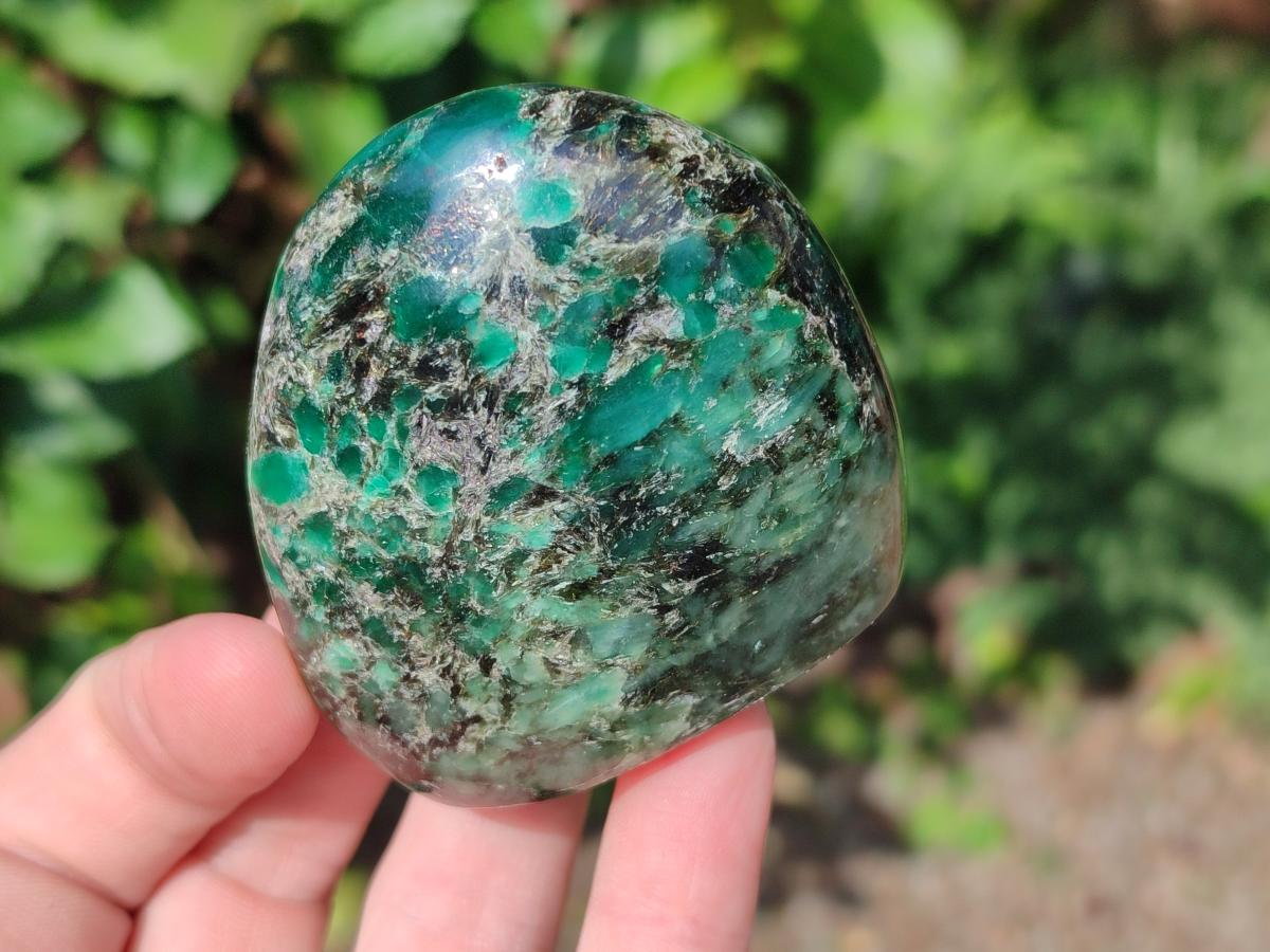 Polished Emerald Mica 'Mutokolite' Standing Display Pieces x 4 From Mutoko, Zimbabwe - Toprock Gemstones and Minerals 