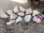 Natural Clear Quartz Clusters x 24 From Madagascar - Toprock Gemstones and Minerals 