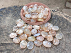 Polished Wire Wrap Size Flower Agate Free Forms x 140 From Antsahalova, Madagascar - Toprock Gemstones and Minerals 