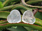 Polished Girasol Pearl Quartz Hearts x 24 From Ambatondrazaka, Madagascar - Toprock Gemstones and Minerals 