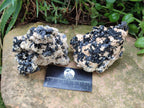 Natural Schorl Black Tourmaline with Vermiculite x 3 From Erongo, Namibia - Toprock Gemstones and Minerals 