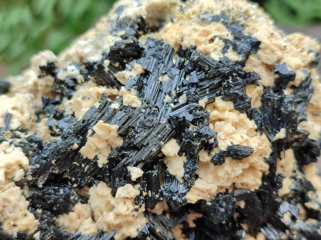 Natural Schorl Black Tourmaline with Vermiculite x 3 From Erongo, Namibia - Toprock Gemstones and Minerals 