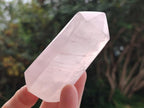 Polished Gemmy Rose Quartz Crystals x 6 From Madagascar - Toprock Gemstones and Minerals 