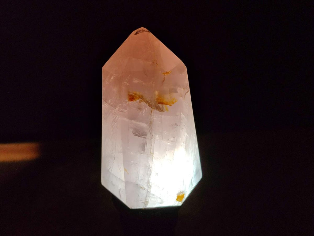 Polished Gemmy Rose Quartz Crystals x 6 From Madagascar - Toprock Gemstones and Minerals 