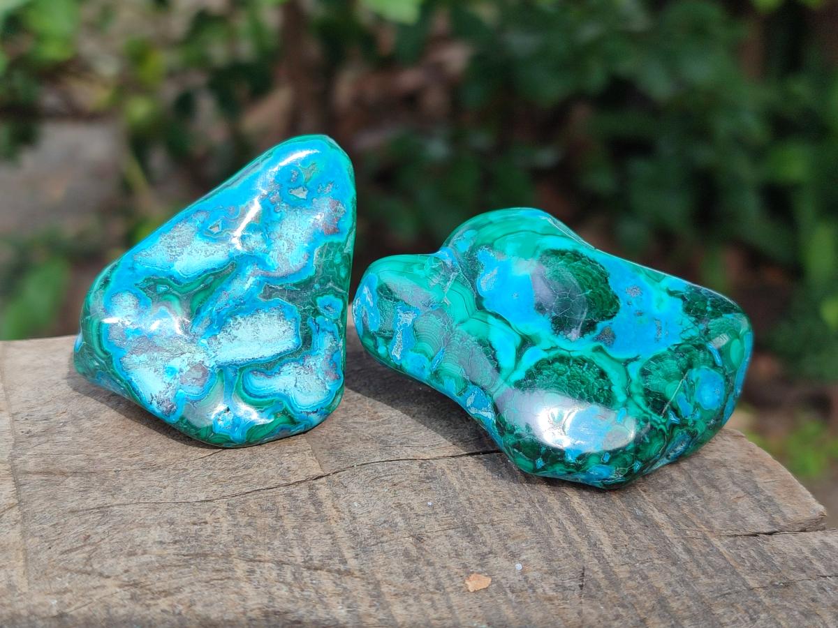 Polished Malacolla Free Forms x 24 From Kulukuluku, Congo - Toprock Gemstones and Minerals 