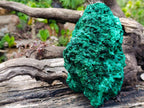 Natural Large Silky Malachite Specimen x 1 From Kasompe, Congo - Toprock Gemstones and Minerals 