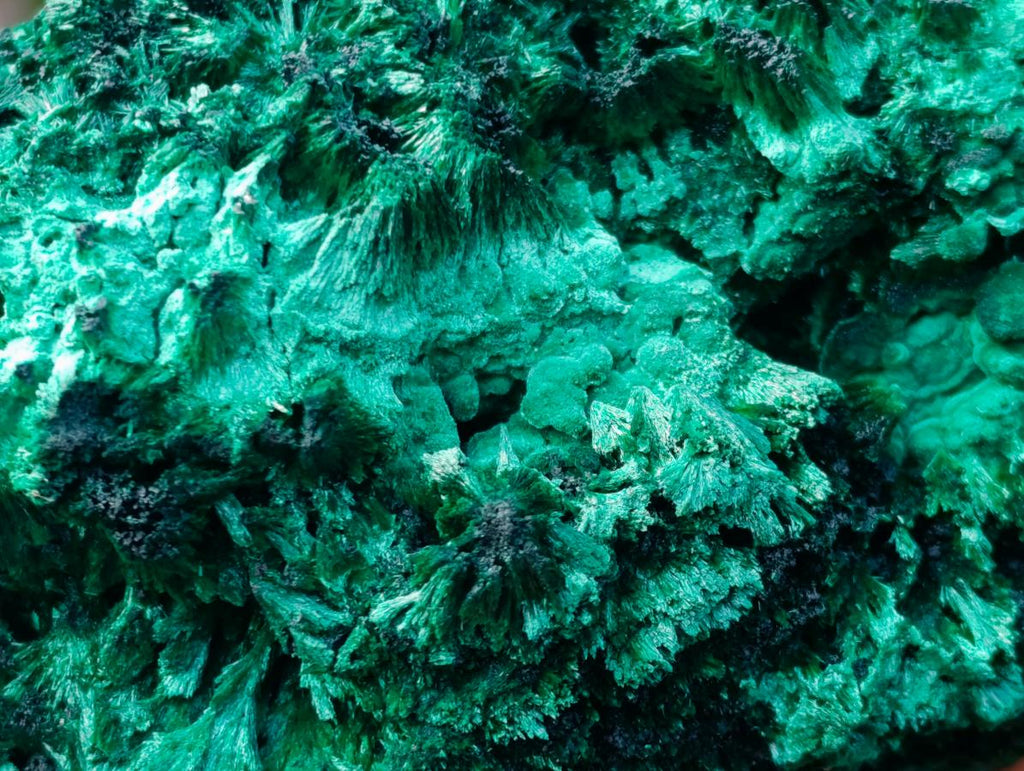 Natural Large Silky Malachite Specimen x 1 From Kasompe, Congo - Toprock Gemstones and Minerals 