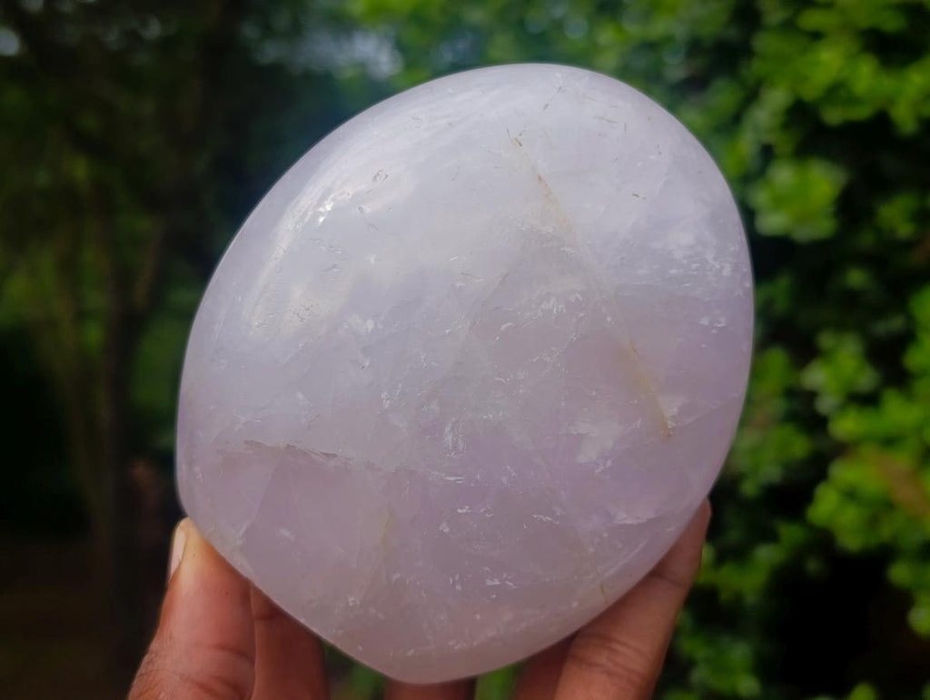 Polished Gemmy Rose Quartz Standing Display Pieces x 2 From Madagascar - Toprock Gemstones and Minerals 