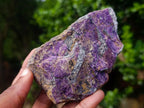 Natural Metallic Cobbed Purpurite Specimens x 6 From Erongo, Namibia - Toprock Gemstones and Minerals 