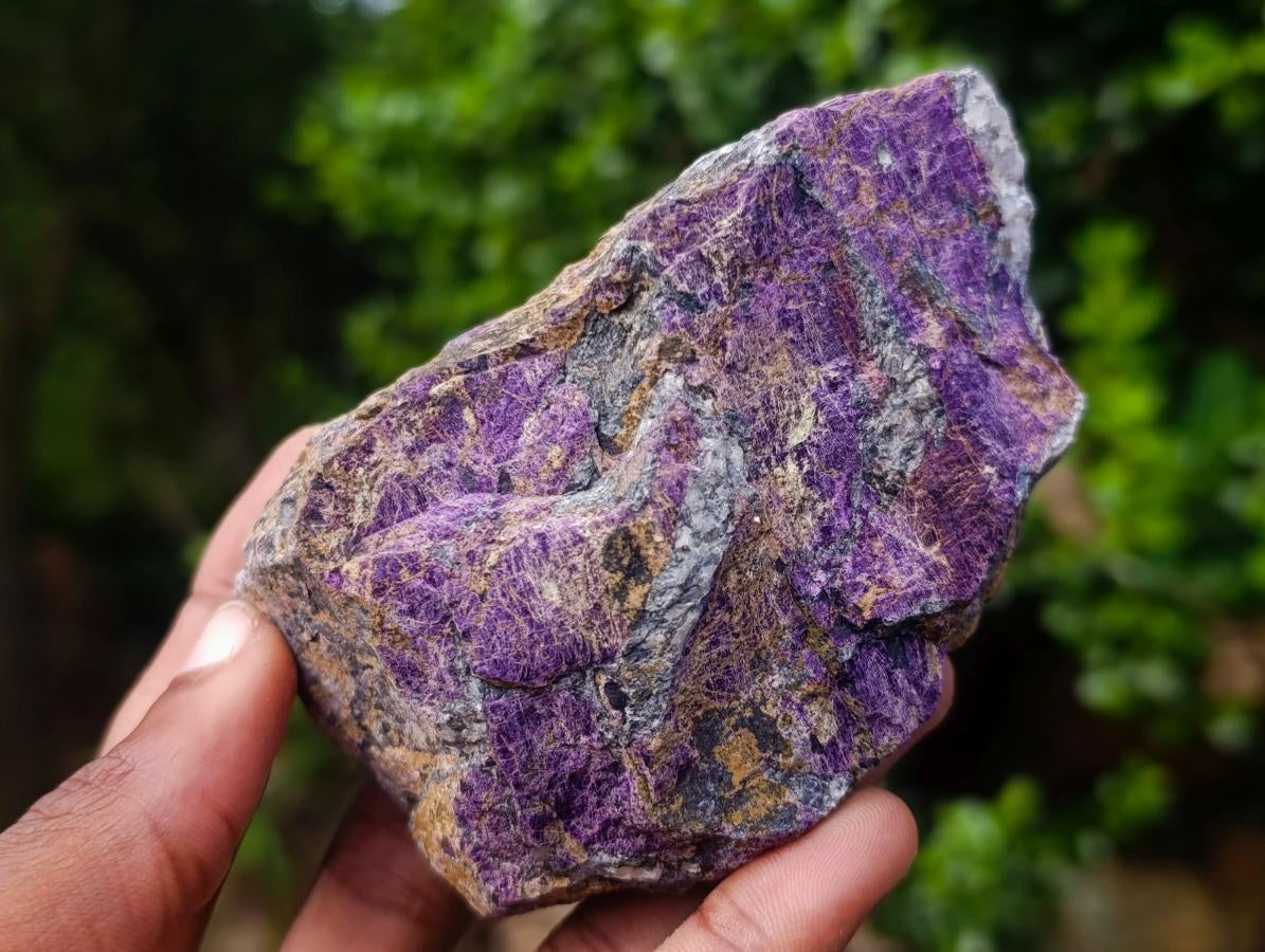 Natural Metallic Cobbed Purpurite Specimens x 6 From Erongo, Namibia - Toprock Gemstones and Minerals 
