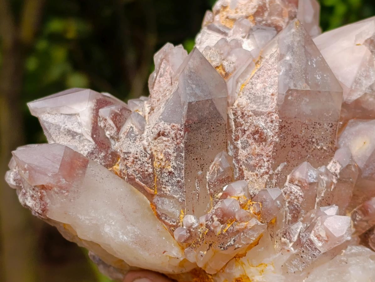 Natural Large Red Hematoid Quartz Cluster x 1 From Karoi, Zimbabwe - Toprock Gemstones and Minerals 
