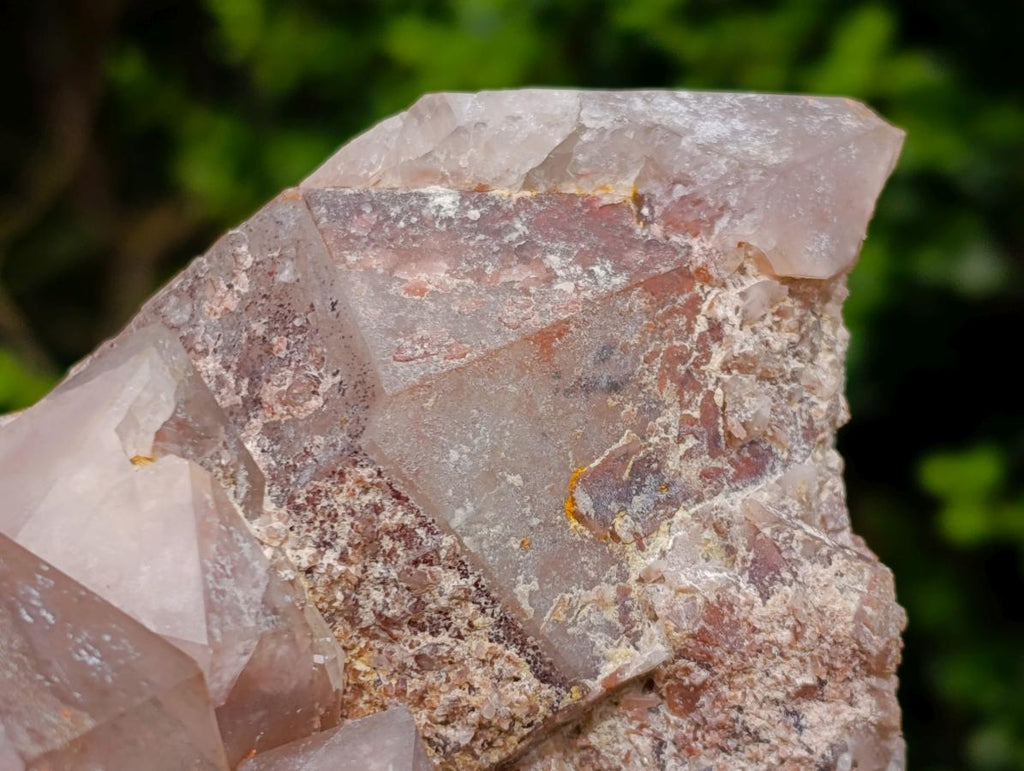 Natural Large Red Hematoid Quartz Cluster x 1 From Karoi, Zimbabwe - Toprock Gemstones and Minerals 