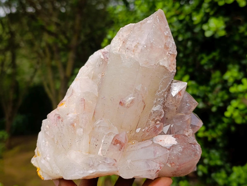 Natural Large Red Hematoid Quartz Cluster x 1 From Karoi, Zimbabwe - Toprock Gemstones and Minerals 